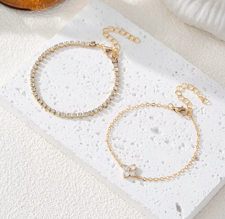 Duo Bracelets Dorés